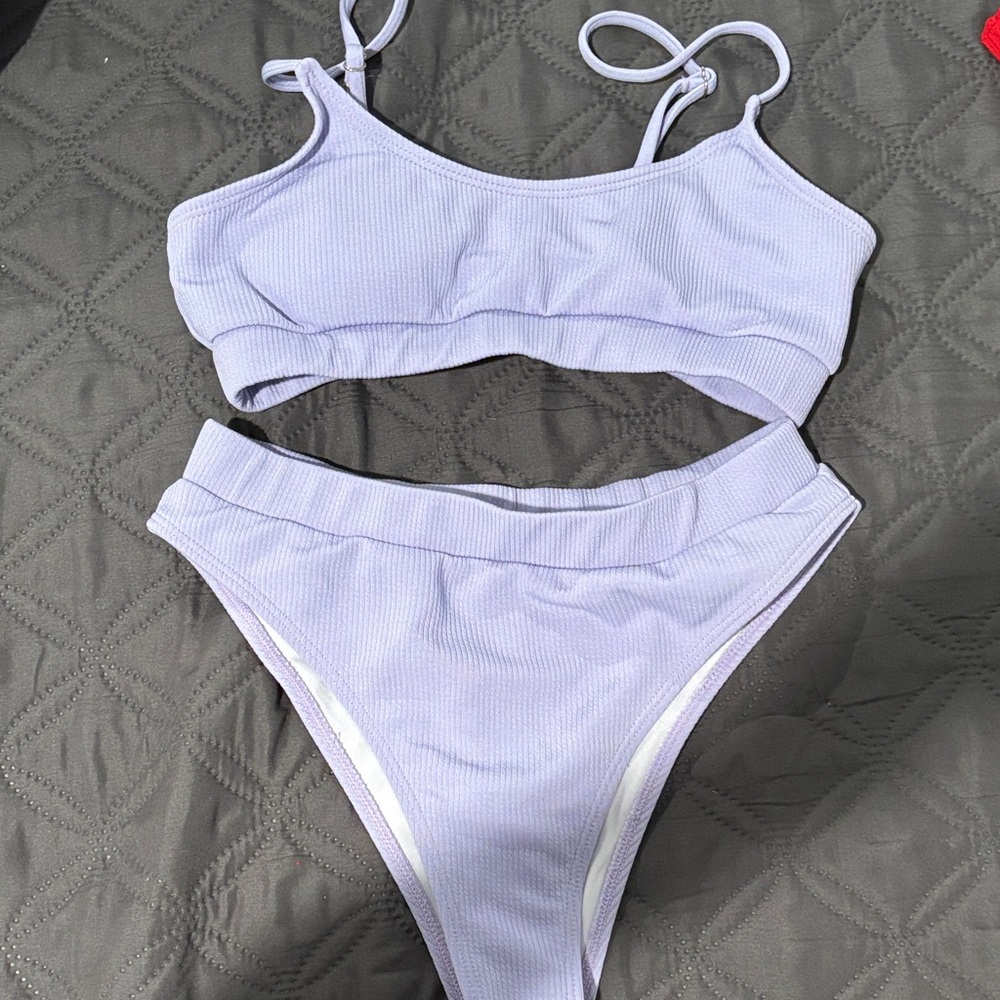 SHEIN Lavender Bikini Set - M